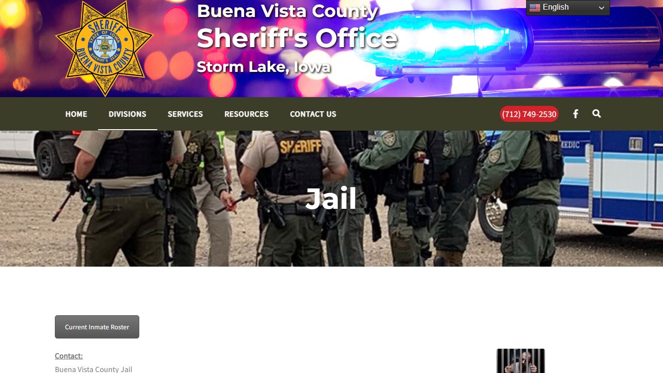 Jail - Buena Vista County Sheriff's Office – Storm Lake ...